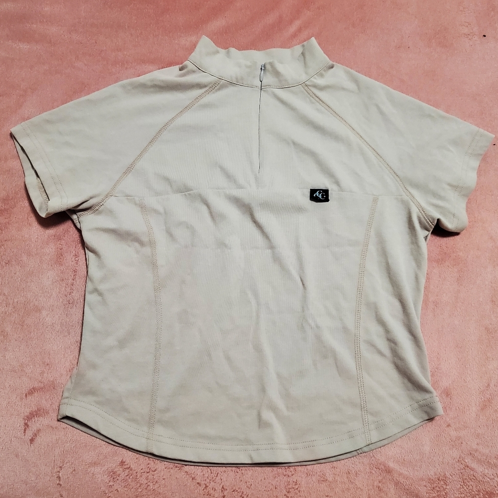 Coolcidsclub Dusty Rose Pink Zip Tee - Picture 2 of 3